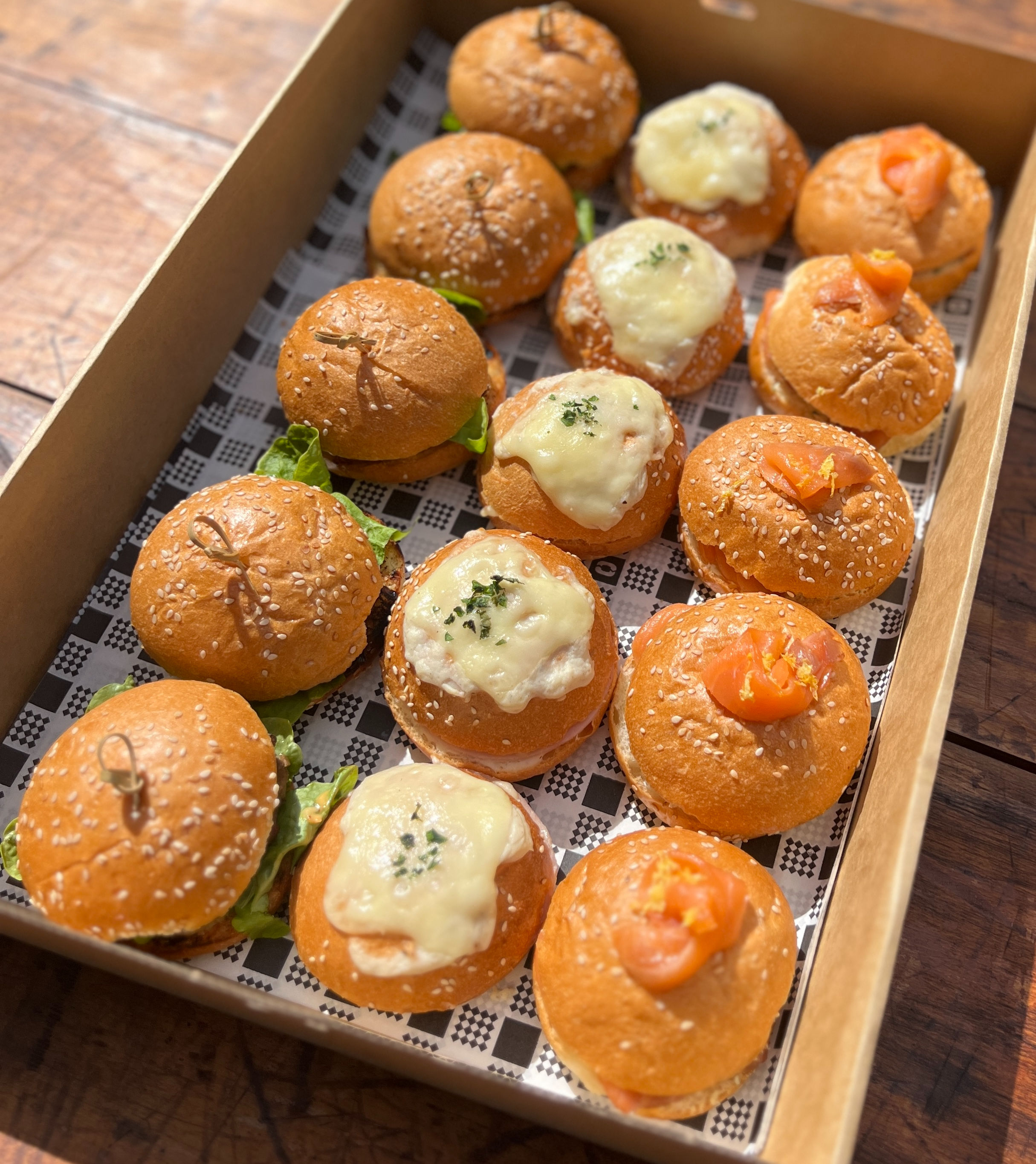 Croque Sliders Selection