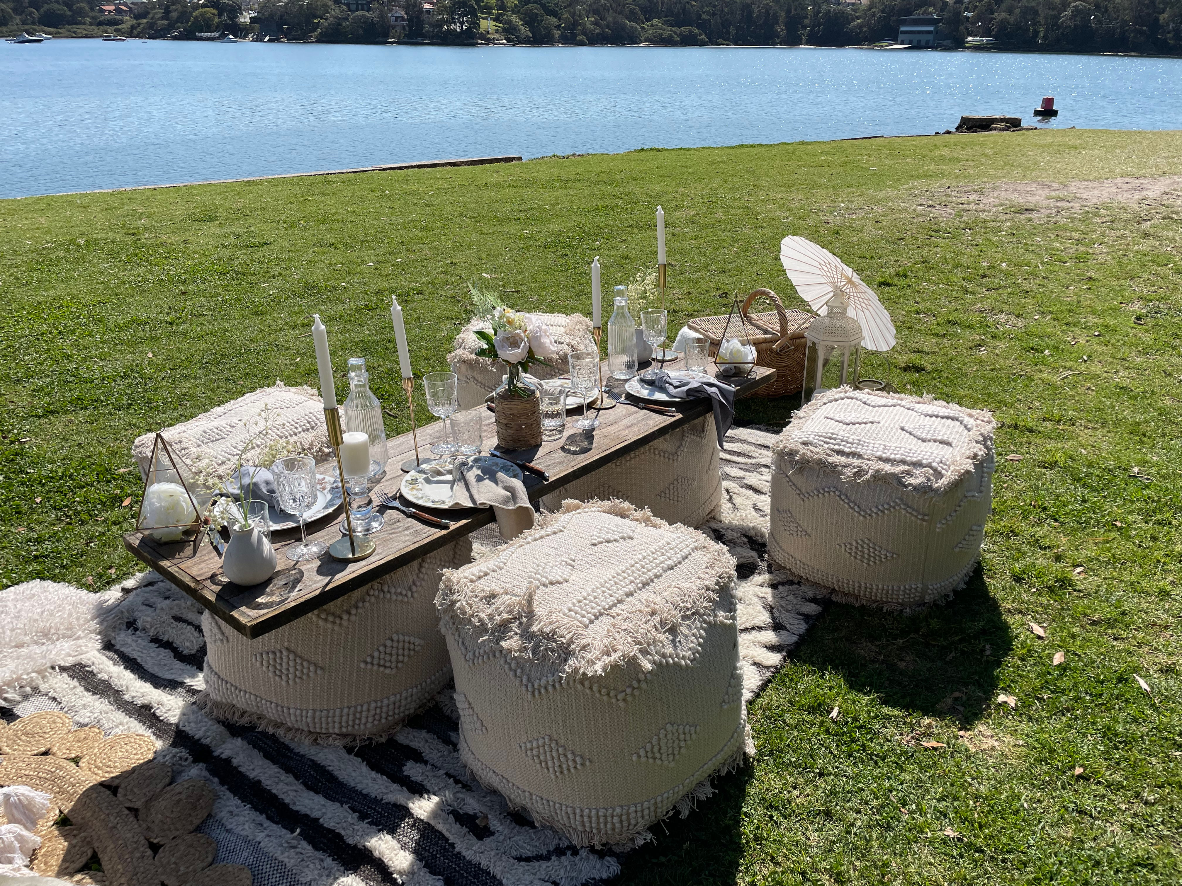 Picnic Hamper for 2 With Furniture