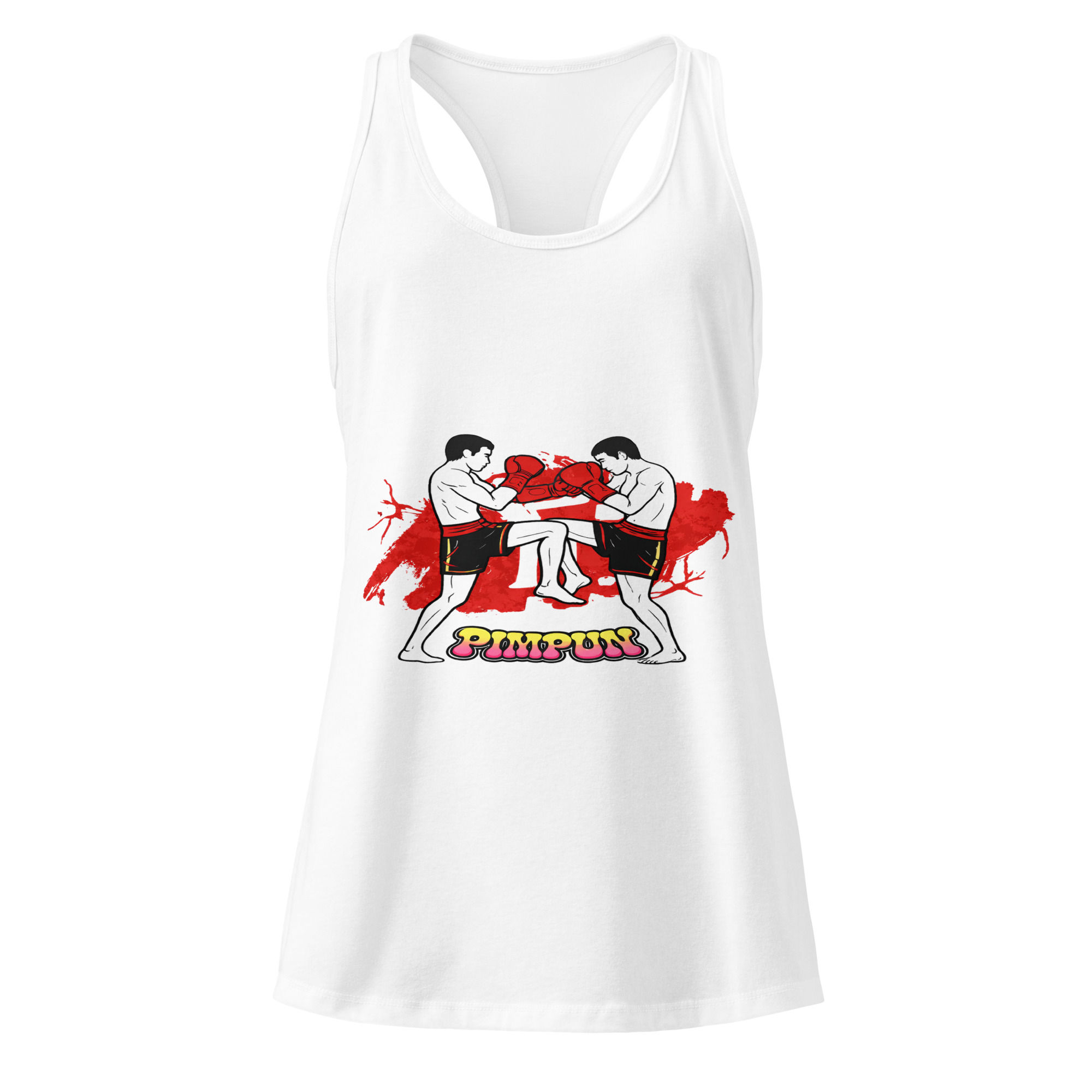 PIMPUN Muay Thai Damen Tank Top – Fight Spirit Fitness & Combat Style