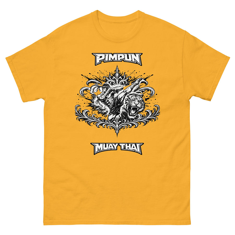 Miniaturbild: Muay Thai Tiger Shirt – Savage Fighter Design | MMA Kickboxen Kampfsport 