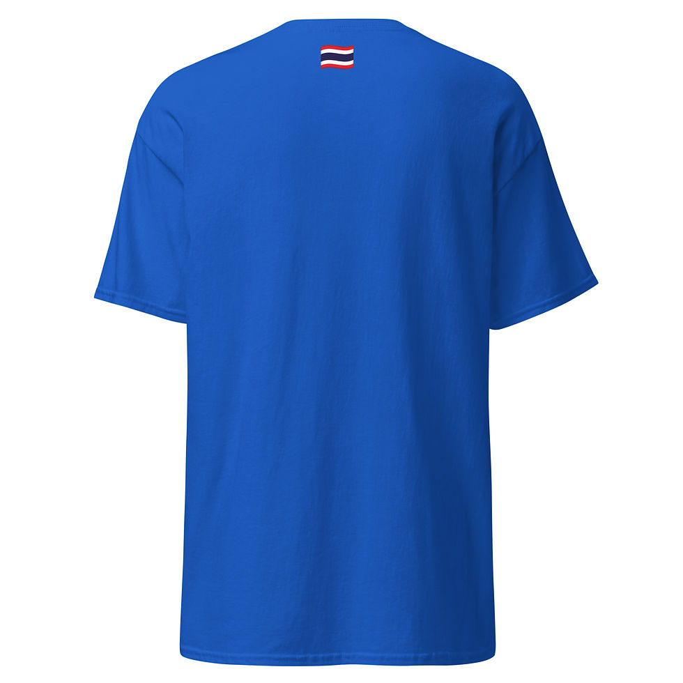 Miniaturbild: Gold Tiger Muay Thai Shirt – Sak Yant Style Streetwear | Premium PIMPUN T-Shirt