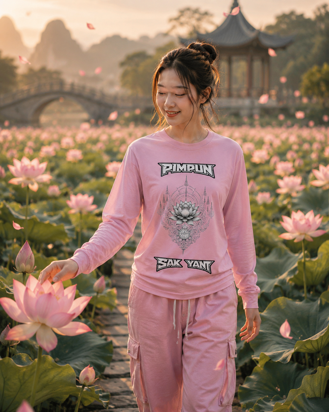 PIMPUN Sak Yant Lotus Mandala – Spirit of Inner Balance