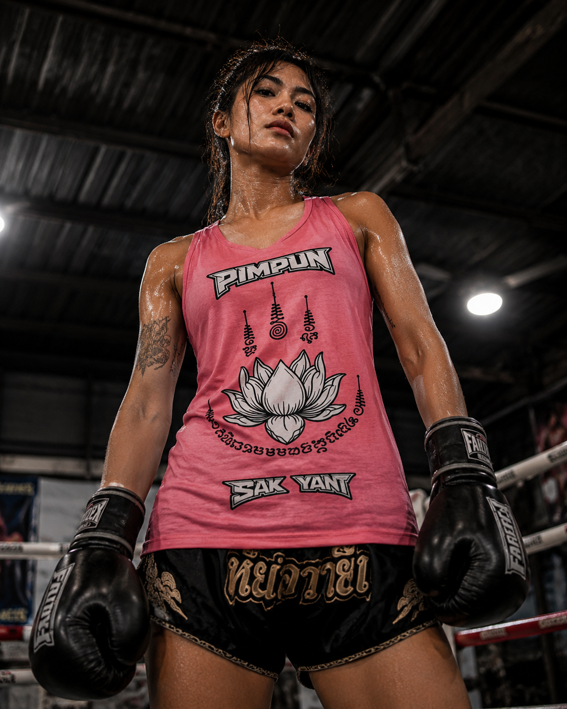SAK YANT LOTUS – POWER STREET SHIRT | Spirit Stärke Dominanz