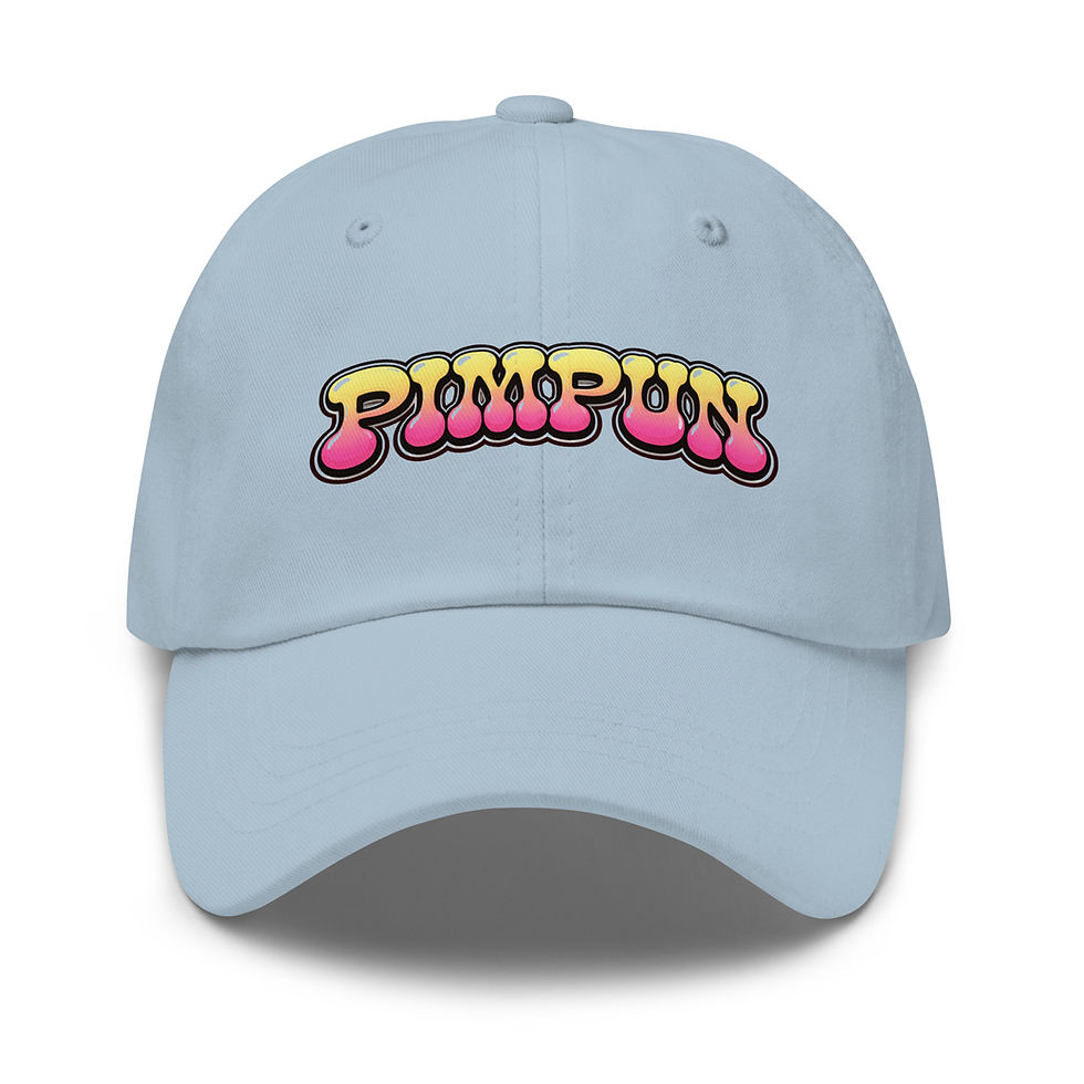Miniaturbild: PIMPUN Basecap – Stylisches Snapback Cap mit auffälligem Logo Design