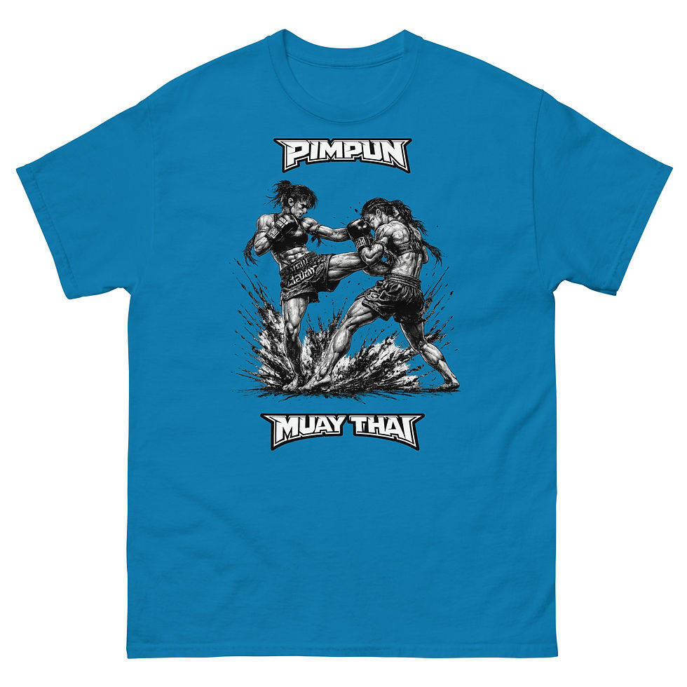 Miniaturbild: Muay Thai Warrior – Unisex Shirt | Pure Power Ink Style