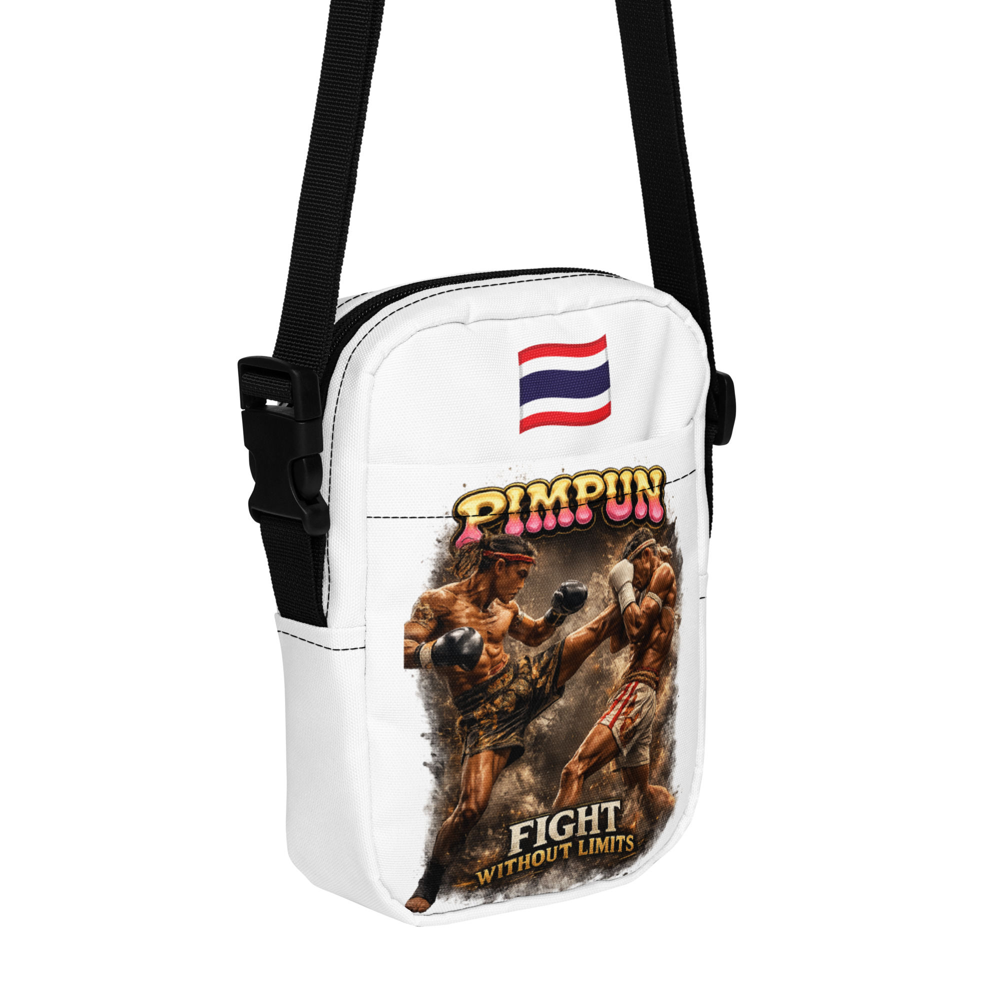 PIMPUN Crossbody Tasche – Fight Without Limits
