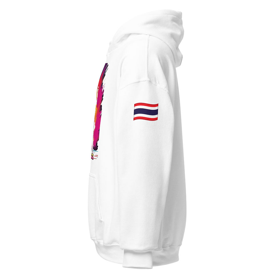 Miniaturbild: PIMPUN Boxer Neon Hoodie – Kraftvoller Fighting Style Unisex Hoodie