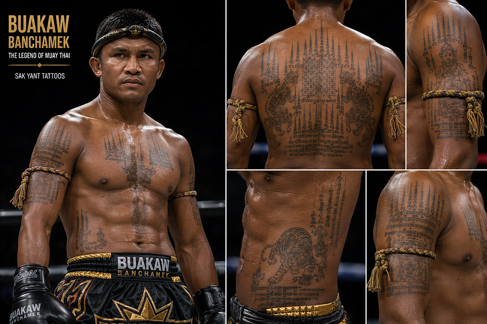 BUAKAW BANCHAMEK SAK YANT TATTOO
