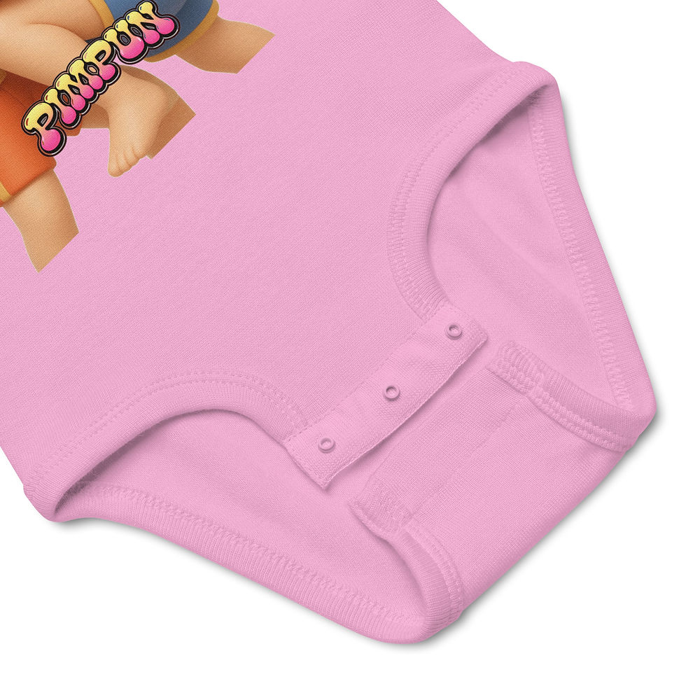 Miniaturbild: Baby Muay Thai Kurzarm-Strampler – Süßer Mini Kämpfer | PIMPUN Baby Body 