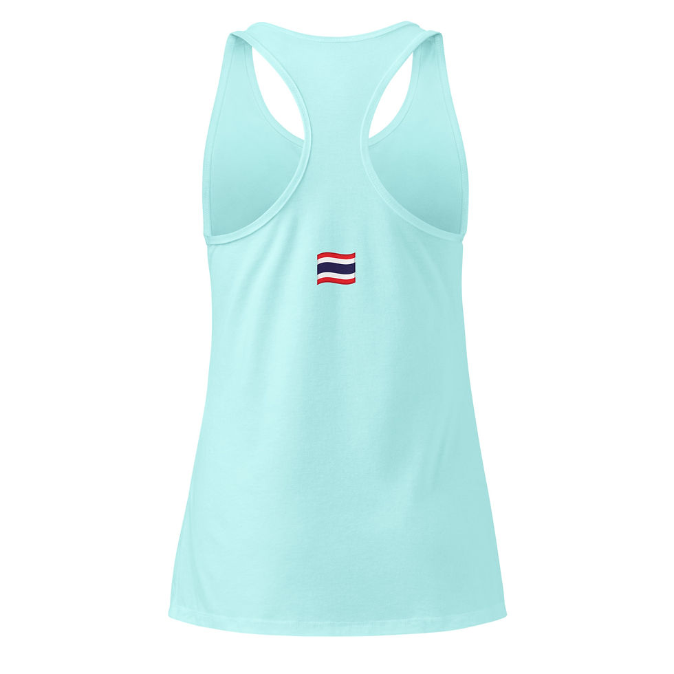 Miniaturbild: PIMPUN Muay Thai Damen Tank Top – No Fear No Limits Just Fight Fitness Shirt