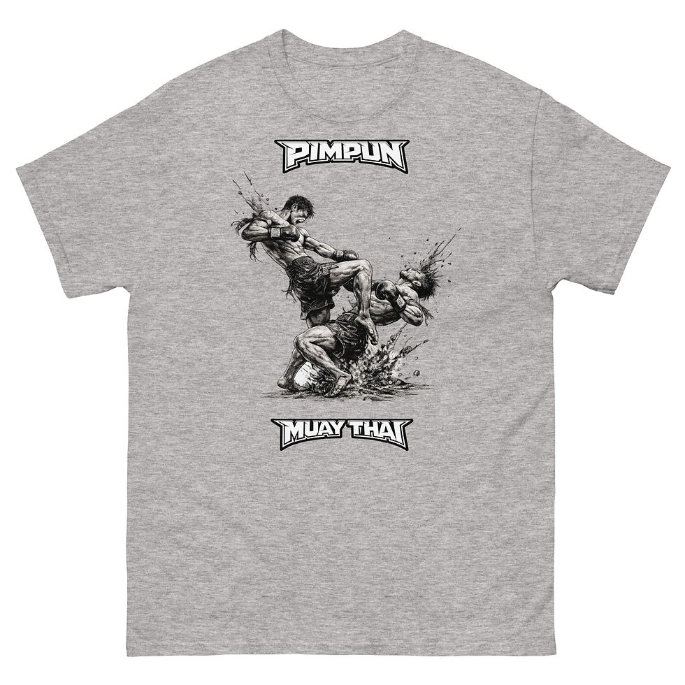 Miniaturbild: Muay Thai Knee Strike Shirt | MMA Kickboxing Combat Apparel