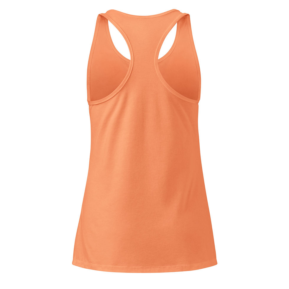 Miniaturbild: PIMPUN Sak Yant Glücks-Koi Racerback Tank Top – Spirituelle Thai Tattoo Kunst