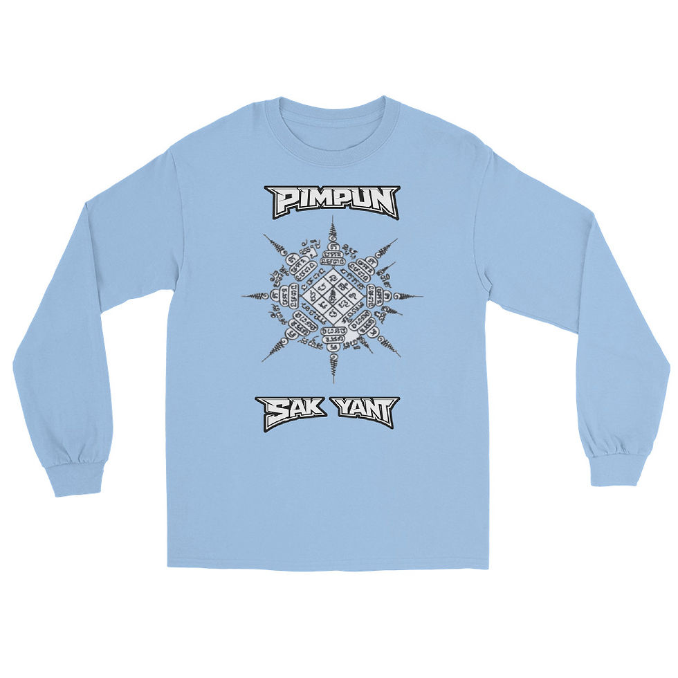 Miniaturbild: PIMPUN SAK YANT YANTRA Longsleeve – Muay Thai Streetwear