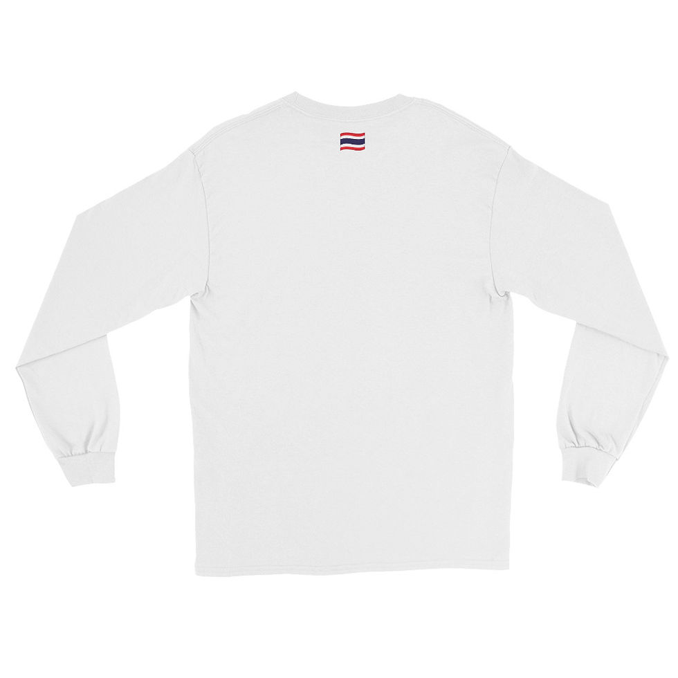 Miniaturbild: PIMPUN Gold Tiger Longsleeve – Muay Thai Sak Yant Style 100% Baumwolle