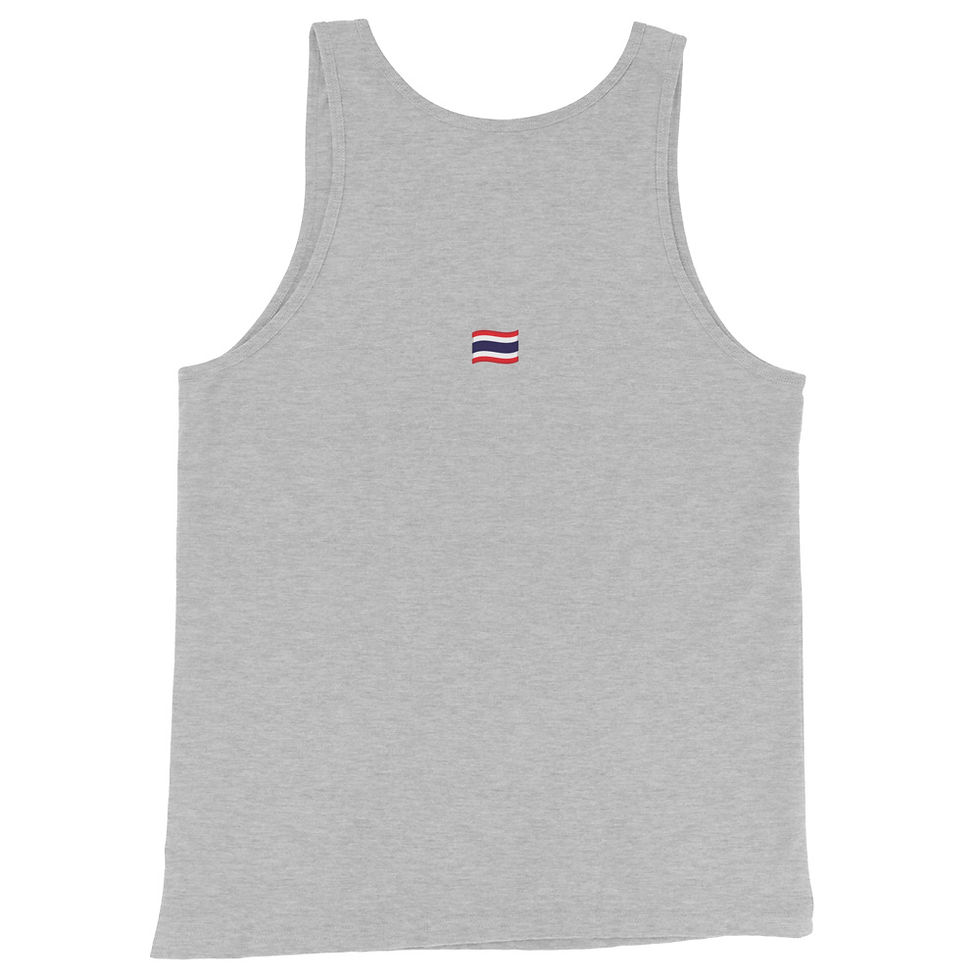Miniaturbild: PIMPUN Muay Thai Tank Top – Gold Fighter Streetwear Premium