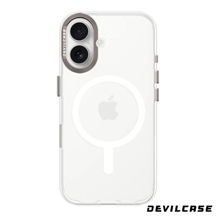 縮圖：iPhone 16 Plus-惡魔殼-相機按鍵版-標準(磁吸版透明)-12色