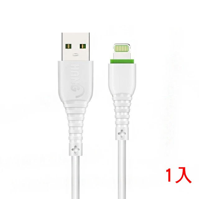 縮圖：黑/白 R6 /AP一米/ HANG 2.6A快充電傳輸線