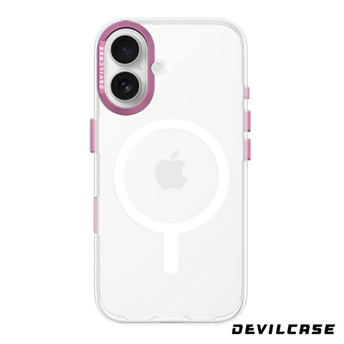 縮圖：iPhone 16 Plus-惡魔殼-相機按鍵版-標準(磁吸版透明)-12色