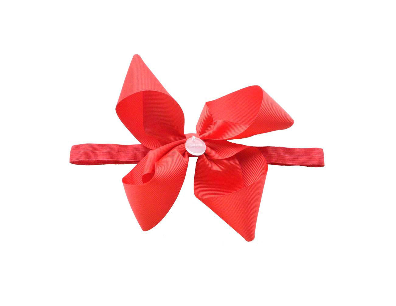 Maxi Lazo Headband Rojo