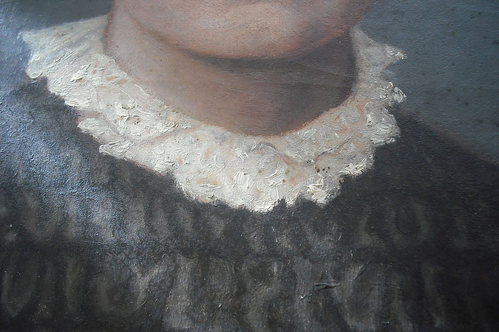 Thumbnail: Portrait signed A Bralebois - 66 x 54