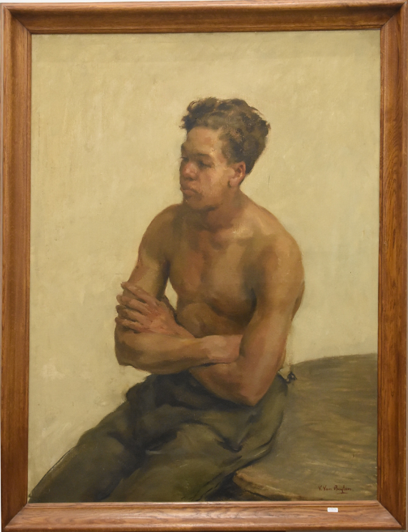Thumbnail: Portrait Van Beylen 119 x 88cm