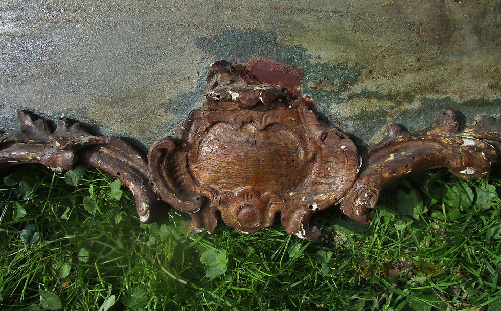 Miniature : Paire d’huiles sur Panneaux – Dessus de Portes. 53 x 111 cm XVIII