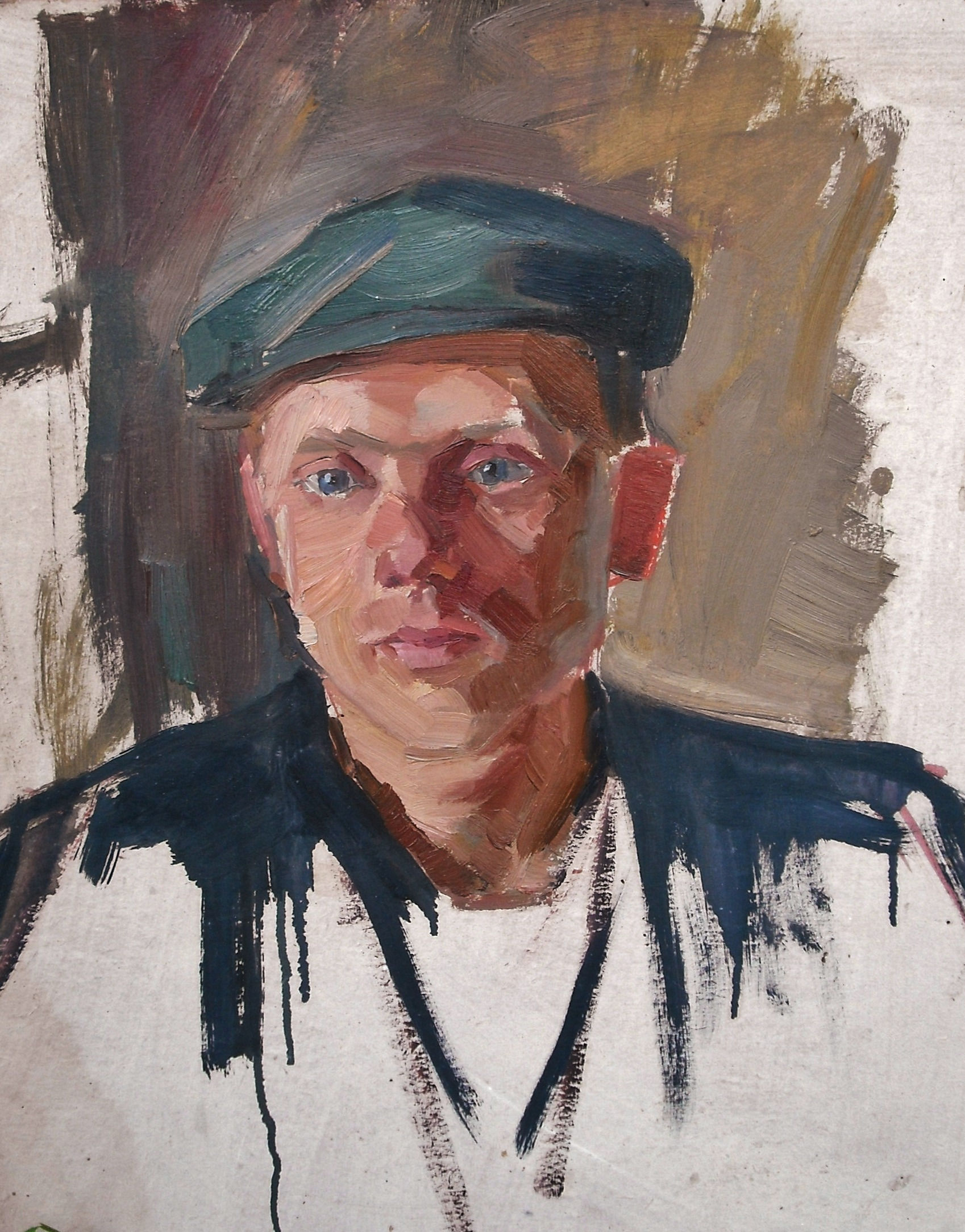 Portrait  signé    Koshel Nikolai Yanovich