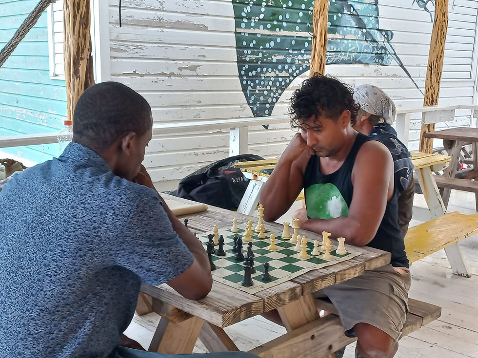 Steve Flowers Belize Chess