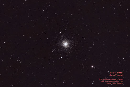 M3 Globular Cluster (wide-field)