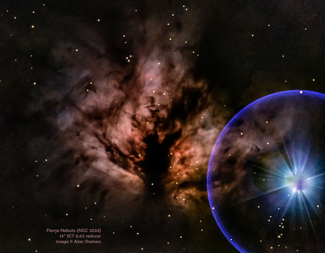 NGC 2024 Flame Nebula