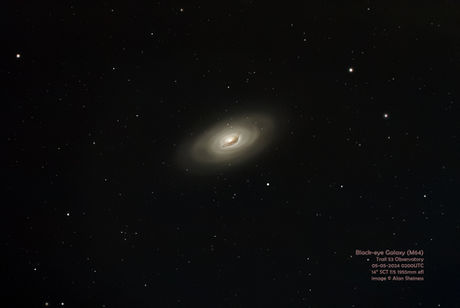 M64 Black Eye Galaxy