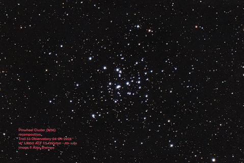 M36 Pinwheel Cluster
