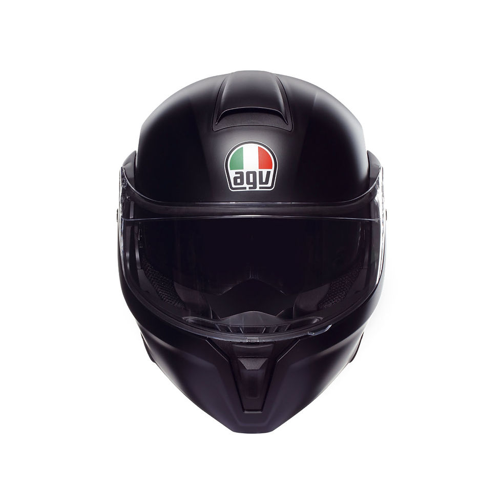 Miniatura: CASCO AGV STREETMODULAR MONO MATT BLACK