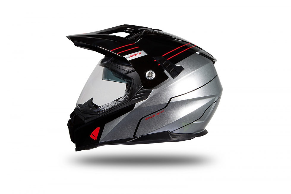 Miniatura: CASCO UFO HE178 GRAY BLACK