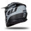 Miniatura: CASCO UFO PLAST MOTOCROSS INTREPID BKGY HE175