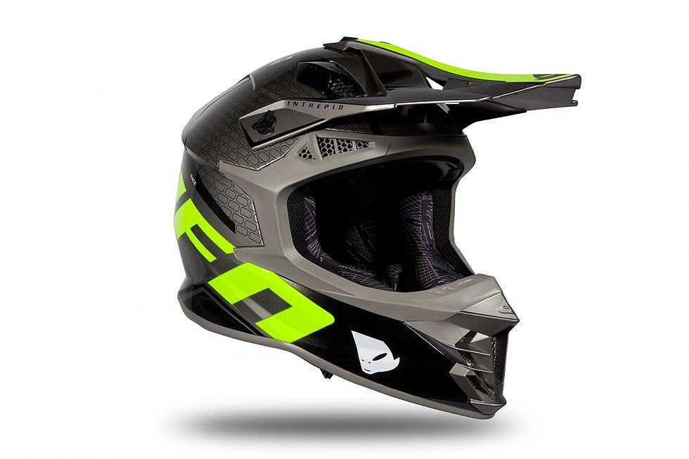 CASCO UFO PLAST MOTOCROSS INTREPID GYYWFO HE173