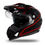 Miniatura: CASCO UFO HE182 BLACK RED
