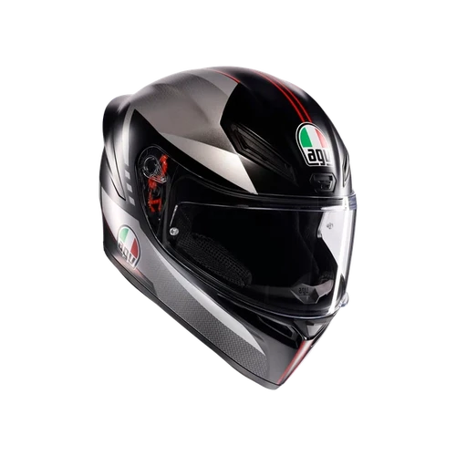 AGV K-1 S Fastlap Black/grey/red A € 166,00 (oggi) | Migliori