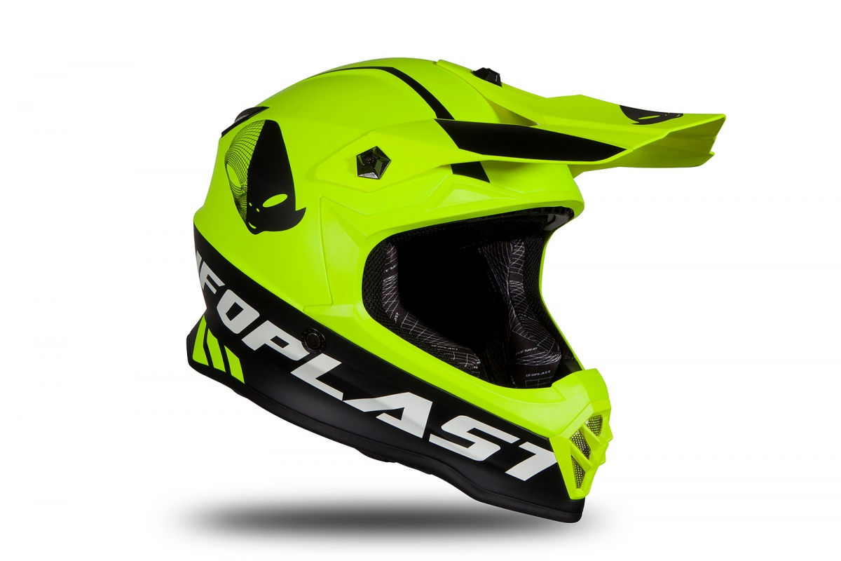 CASCO UFO PLAST MOTOCROSS KID YWBK HE190