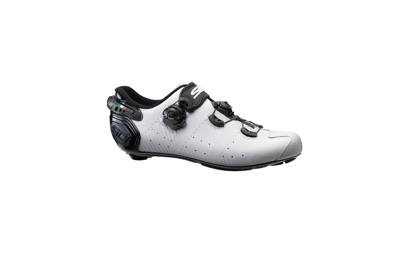 ZAPATOS SIDI WIRE 2S WHITE BLACK
