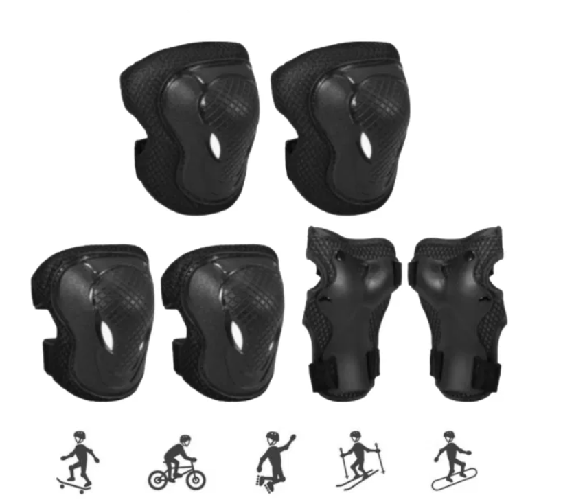 SET PROTECCION ROXA RODILLA + CODO + MUNECA