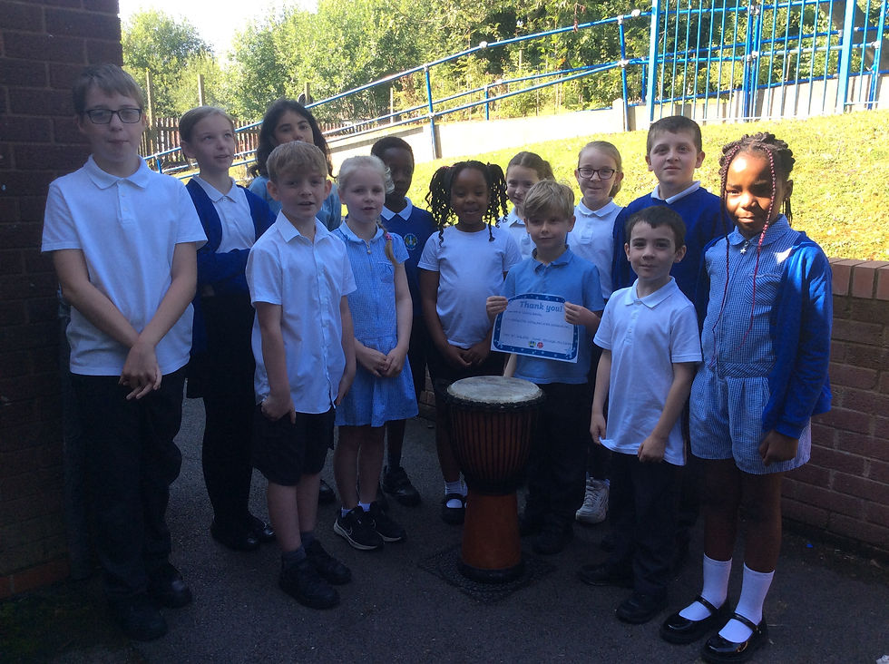 Fundraising for Djembe Drums