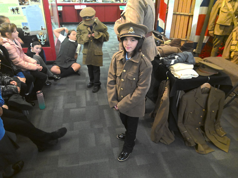 Staffordshire regimental Museum Visit 18/9