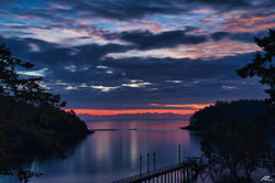 Sunrise over Bennett Bay