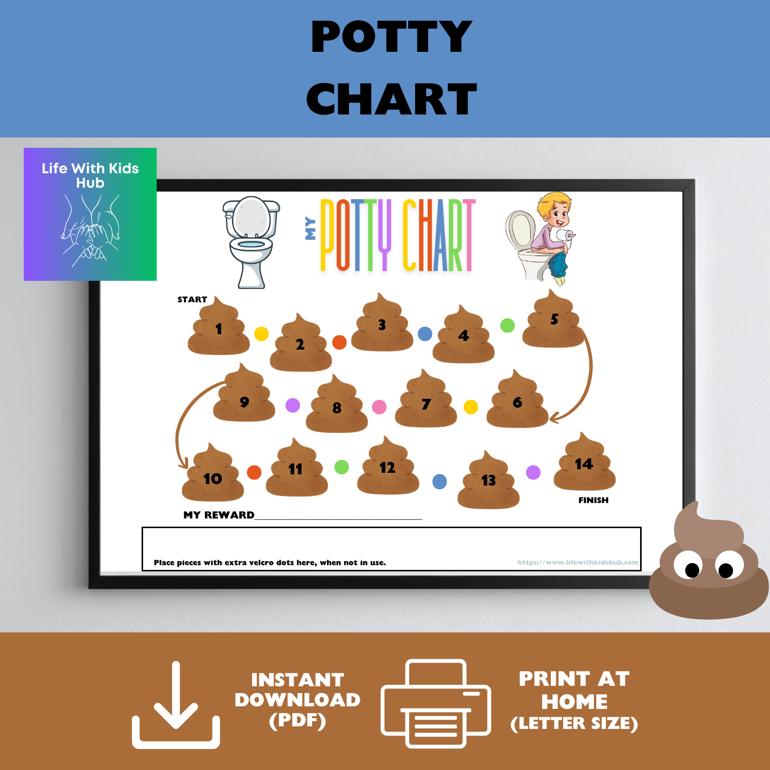 Potty Chart - Poop