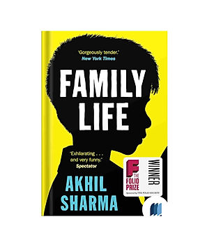 FictionFamily Life by AKHIL SHARMA in Life Changing category book cover on Bookdio.org