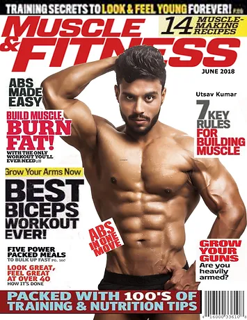 Men Fitness Magazine Model Utsav Kumar Modelcoordinators