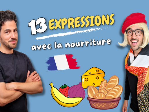 13 expressions françaises avec la nourriture