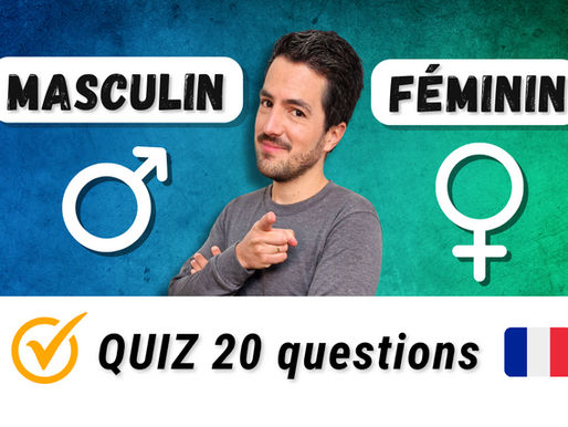 QUIZ - masculin VS féminin
