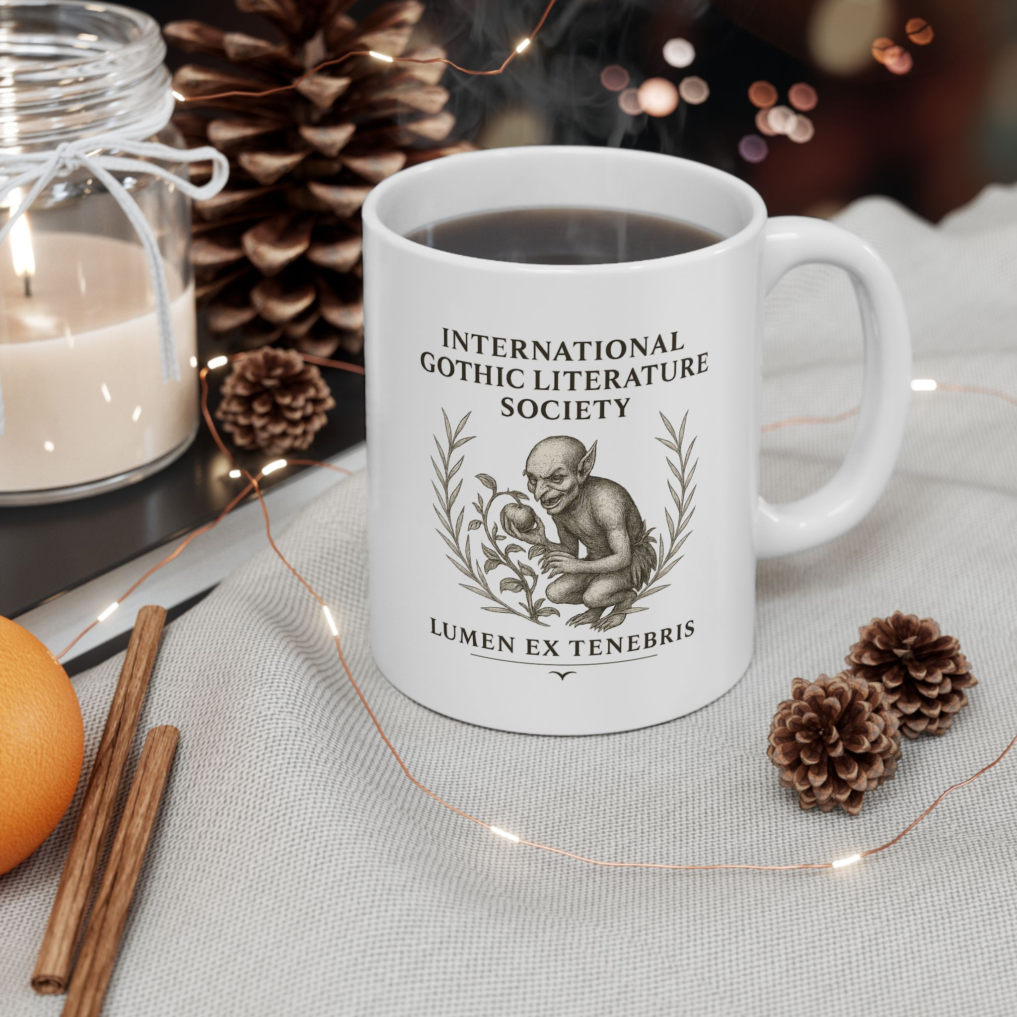 Goblin - International Gothic Literature Society Ceramic Mug - 11oz, 15oz